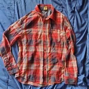 Rustic Blue Button-down Shirt